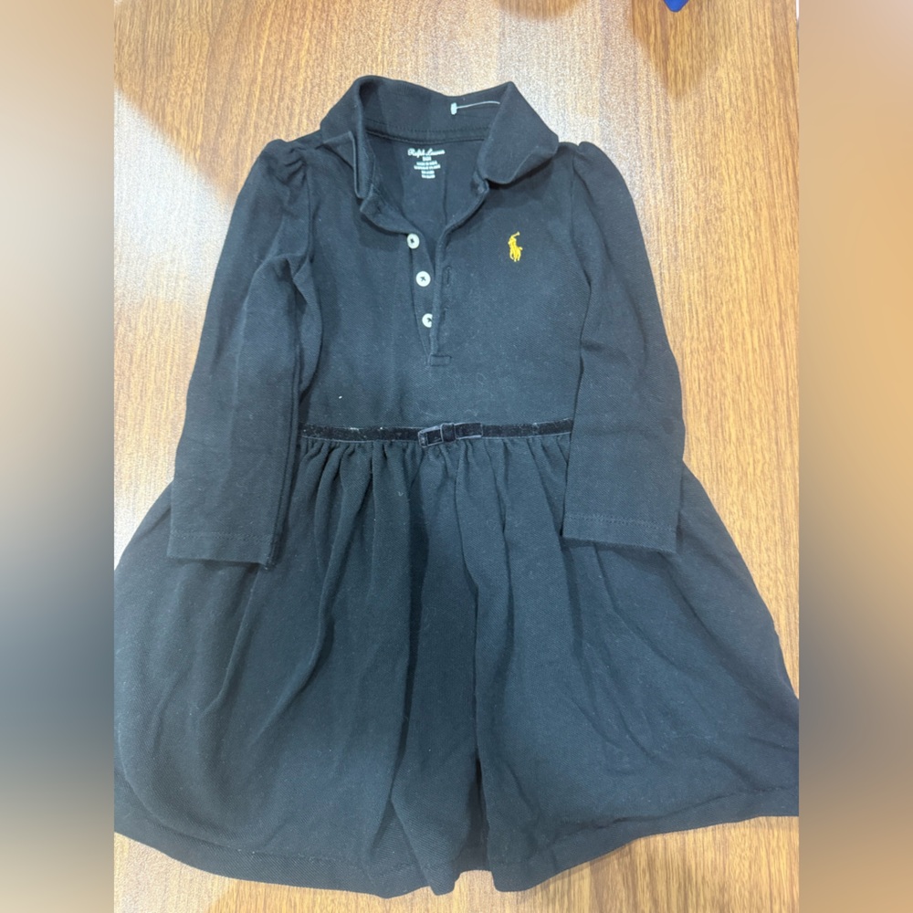 Ralph Lauren Baby Girls Size 24M Polo
Long Sleeve Dress